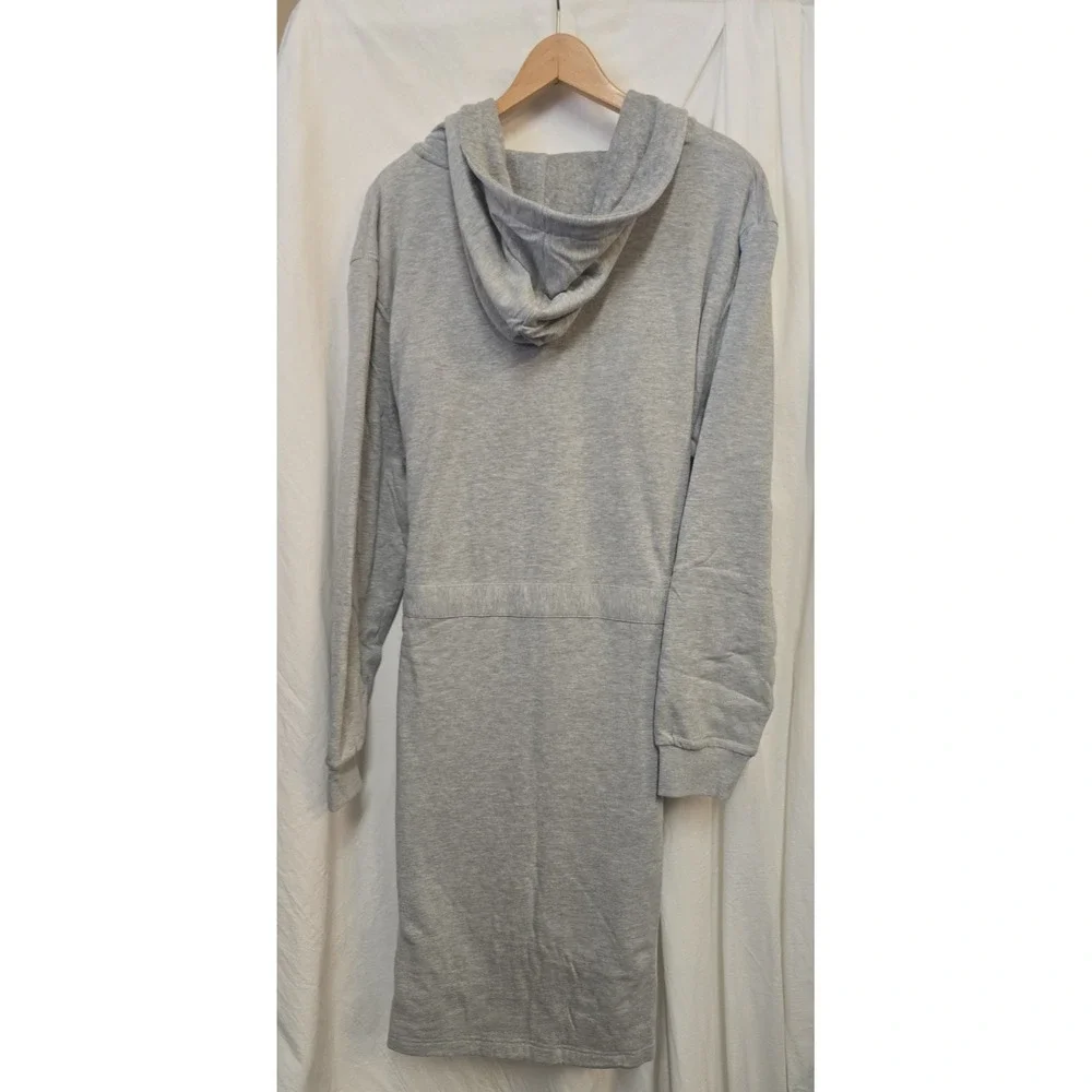 DudeRobe Men's Lounge Robe S/M Gray Soft Stretch Pajama Sleepwear NWT Cozy